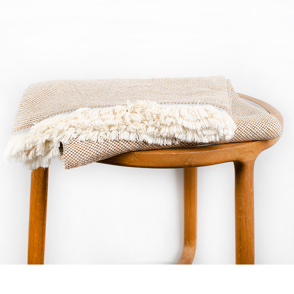 Butternut Color Throw JAMAICA THROW - BUTTERNUT – Seven Seas Australia